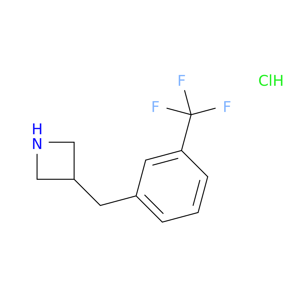 3-{[3-(trifluoromethyl)phenyl]methyl}azetidine hydrochloride