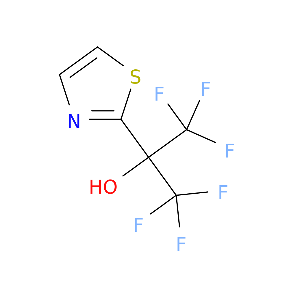 1,1,1,3,3,3-hexafluoro-2-(1,3-thiazol-2-yl)propan-2-ol