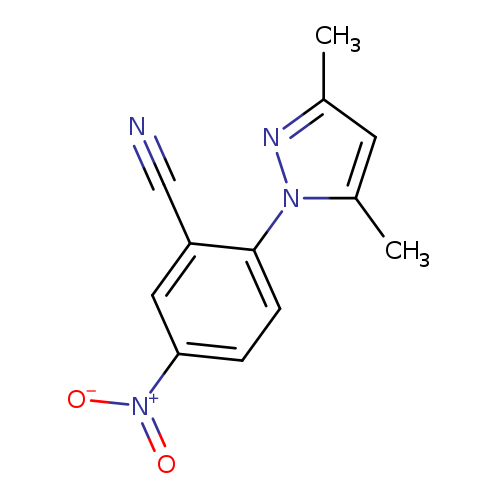 2-(3,5-Dimethyl-1h-pyrazol-1-yl)-5-nitrobenzonitrile