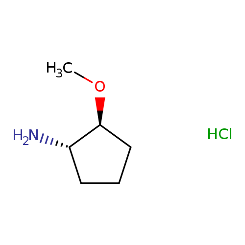 2-methoxycyclopentan-1-amine hydrochloride, trans