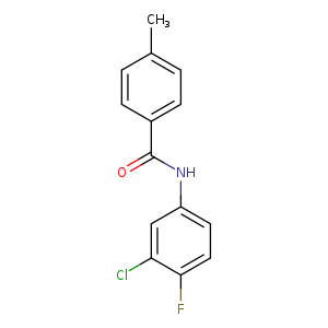 N-(3-Chloro-4-fluorophenyl)-4-methylbenzamide