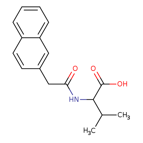3-methyl-2-[2-(naphthalen-2-yl)acetamido]butanoic acid
