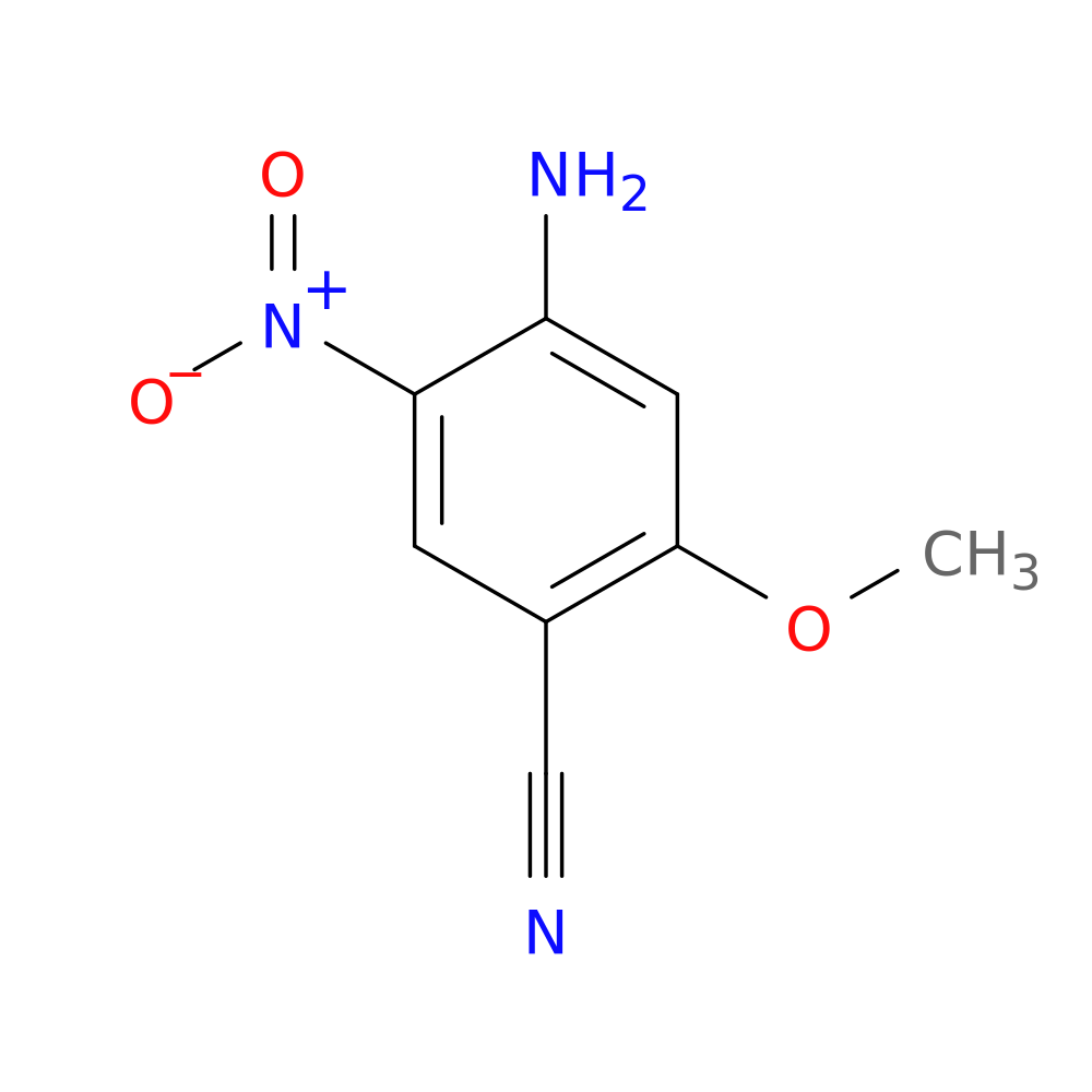 4-Amino-2-methoxy-5-nitrobenzonitrile