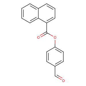 4-Formylphenyl 1-naphthoate