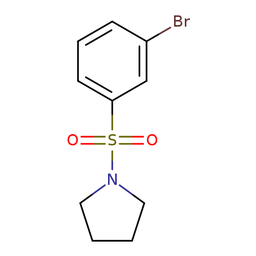 3-BROMO-N-PYRROLIDIN-1-YLBENZENESULPHONAMIDE