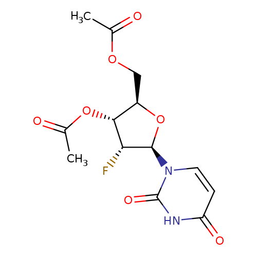 Uridine, 2'-deoxy-2'-fluoro-, 3',5'-diacetate