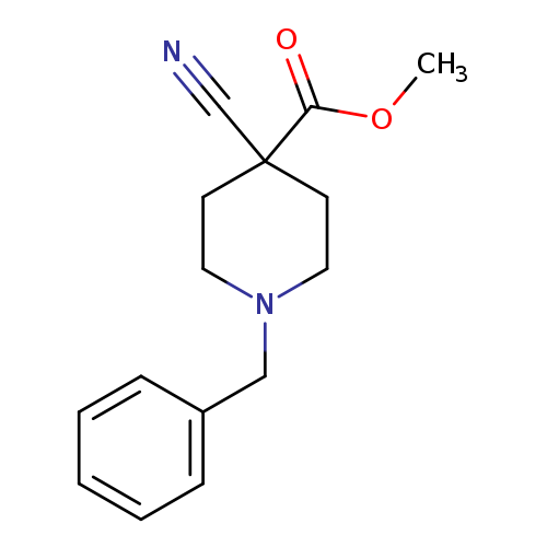 Methyl 1-benzyl-4-cyanopiperidine-4-carboxylate