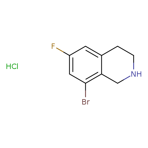 8-bromo-6-fluoro-1,2,3,4-tetrahydroisoquinoline hydrochloride