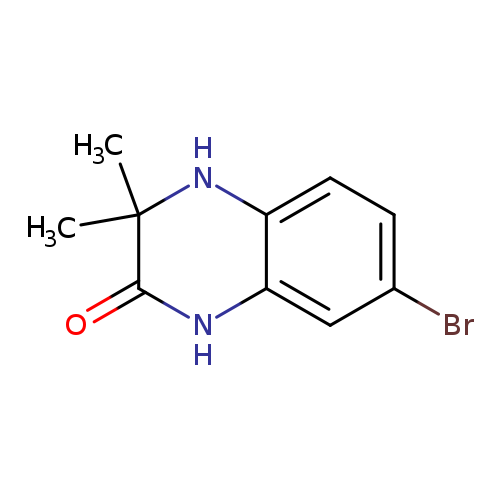 7-bromo-3,3-dimethyl-1,2,3,4-tetrahydroquinoxalin-2-one