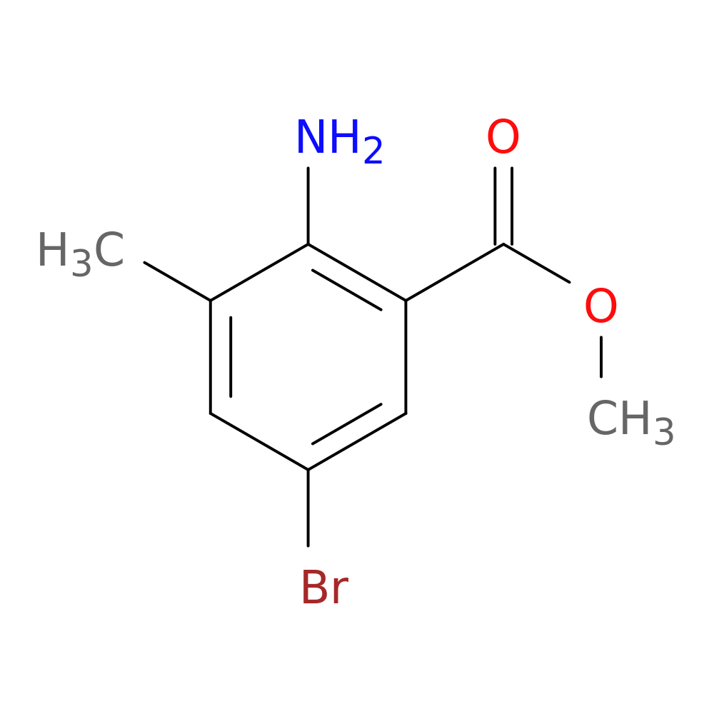 methyl 2-amino-5-bromo-3-methylbenzoate