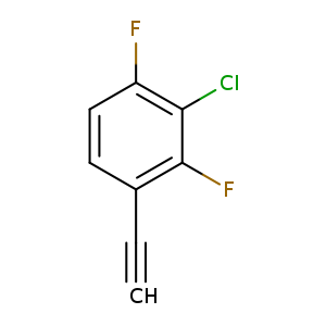 2-chloro-4-ethynyl-1,3-difluorobenzene