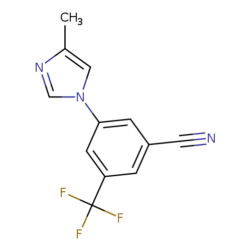 3-(4-methyl-1H-imidazol-1-yl)-5-(trifluoromethyl)benzonitrile