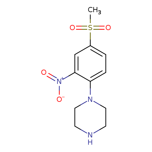 1-[4-(Methylsulfonyl)-2-nitrophenyl]piperazine