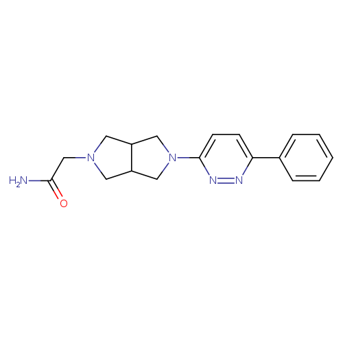 2-[5-(6-phenylpyridazin-3-yl)-octahydropyrrolo[3,4-c]pyrrol-2-yl]acetamide