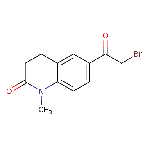 6-(2-bromoacetyl)-1-methyl-1,2,3,4-tetrahydroquinolin-2-one