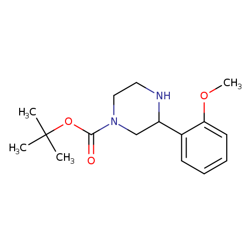 3-(2-Methoxy-phenyl)-piperazine-1-carboxylic acid tert-butyl ester