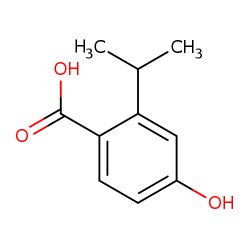 4-hydroxy-2-isopropylbenzoic acid