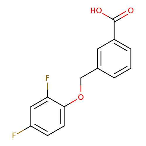 3-((2,4-Difluorophenoxy)methyl)benzoic acid