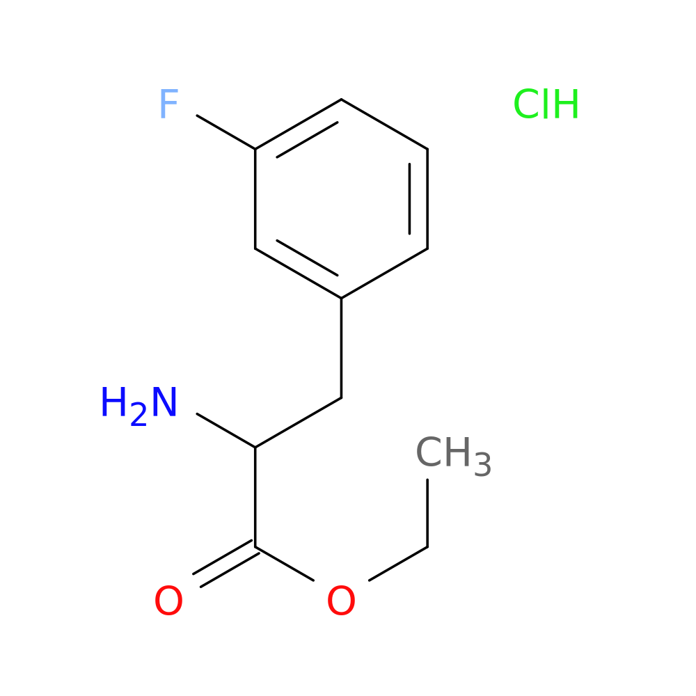 ethyl 2-amino-3-(3-fluorophenyl)propanoate hydrochloride