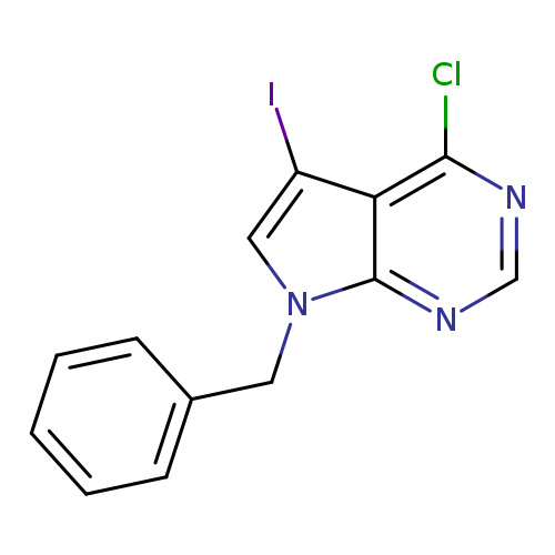 7-Benzyl-4-chloro-5-iodo-7h-pyrrolo[2,3-d]pyrimidine