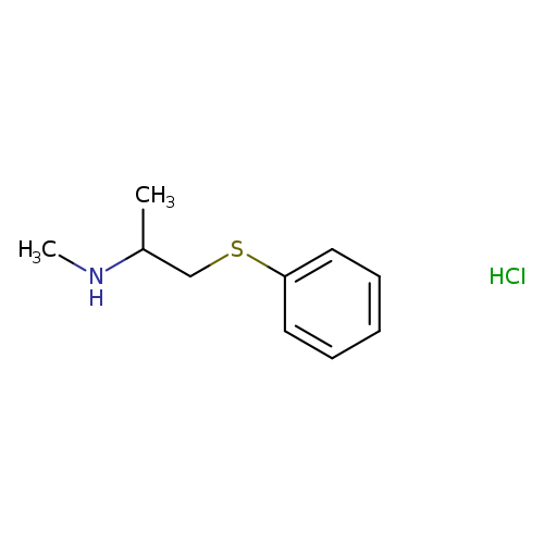 methyl[1-(phenylsulfanyl)propan-2-yl]amine hydrochloride