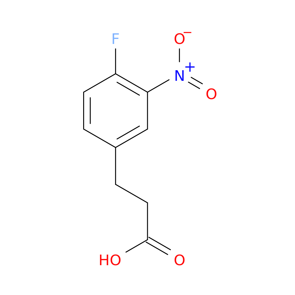 3-(4-Fluoro-3-nitrophenyl)propanoic acid