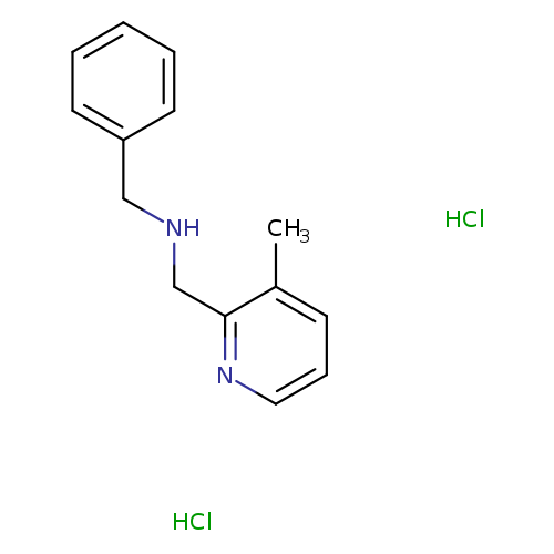 N-benzyl-1-(3-methyl-2-pyridinyl)methanamine dihydrochloride