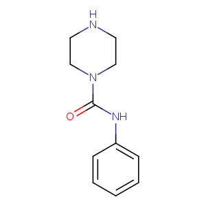 1-Piperazinecarboxamide, N-phenyl-