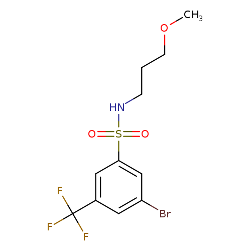 N-(3-Methoxypropyl) 3-bromo-5-trifluoromethylbenzenesulfonamide