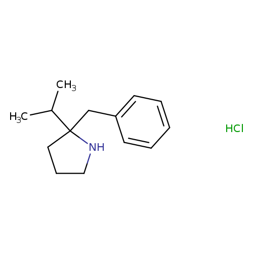 2-benzyl-2-(propan-2-yl)pyrrolidine hydrochloride