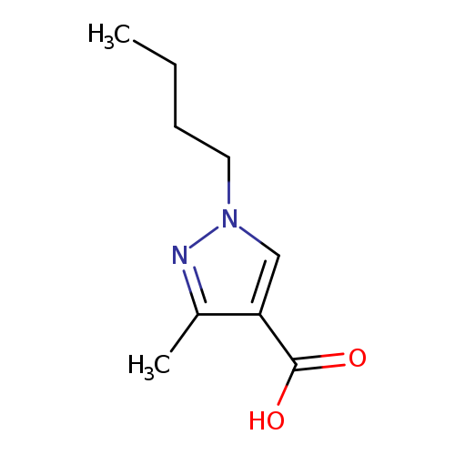 1-butyl-3-methyl-1H-pyrazole-4-carboxylic acid