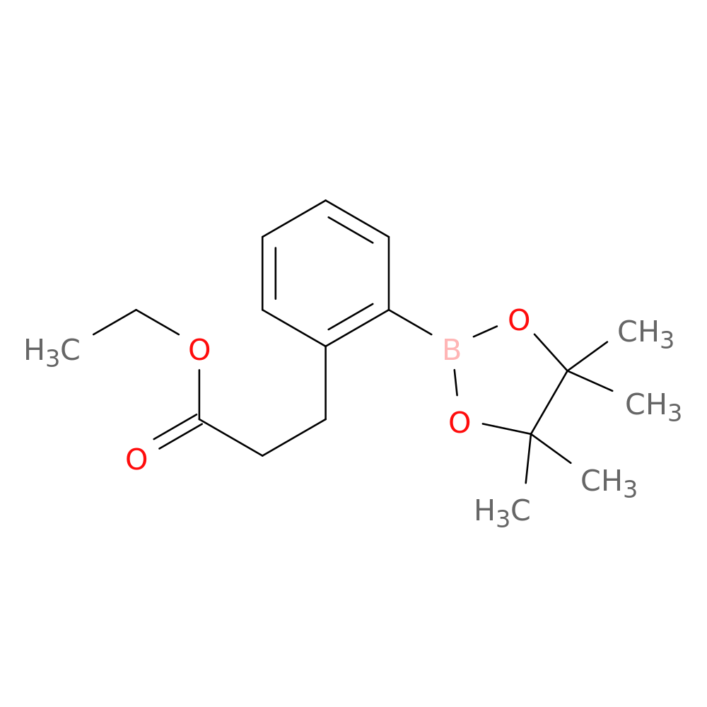 Ethyl 3-(2-(4,4,5,5-tetramethyl-1,3,2-dioxaborolan-2-yl)phenyl)propanoate