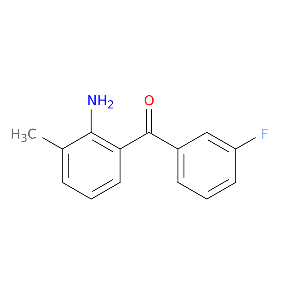 (2-amino-3-methylphenyl)(3-fluorophenyl)methanone
