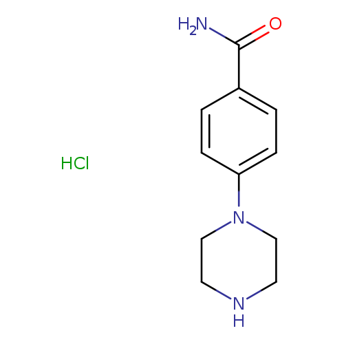 4-(Piperazin-1-yl)benzamide hydrochloride