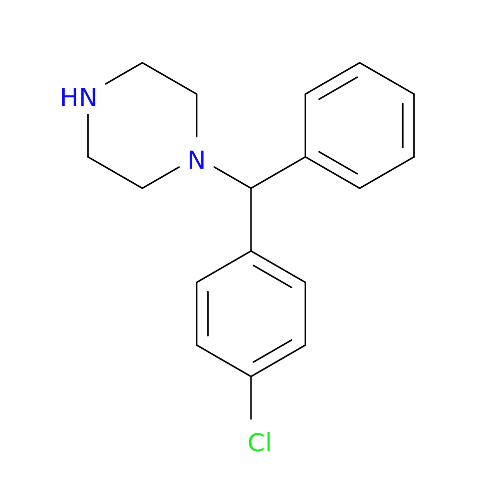 1-((4-Chlorophenyl)(phenyl)methyl)piperazine
