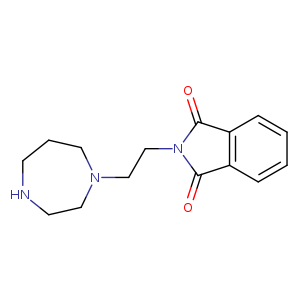 2-[2-(1,4-diazepan-1-yl)ethyl]-2,3-dihydro-1H-isoindole-1,3-dione