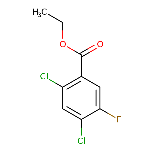 Benzoic acid, 2,4-dichloro-5-fluoro-, ethyl ester