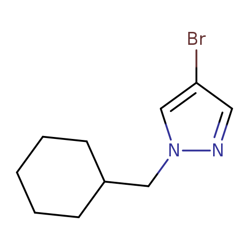 1H-Pyrazole, 4-bromo-1-(cyclohexylmethyl)-
