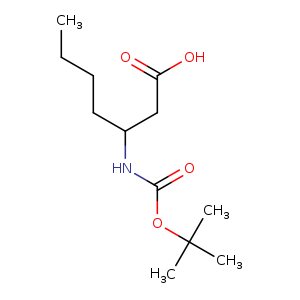 3-tert-Butoxycarbonylamino-heptanoic acid