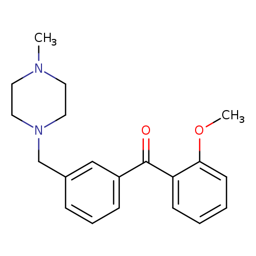 2-METHOXY-3'-(4-METHYLPIPERAZINOMETHYL) BENZOPHENONE