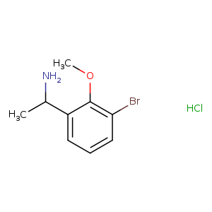 1-(3-Bromo-2-methoxyphenyl)ethanamine hydrochloride