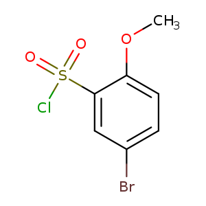 Benzenesulfonyl chloride, 5-bromo-2-methoxy-