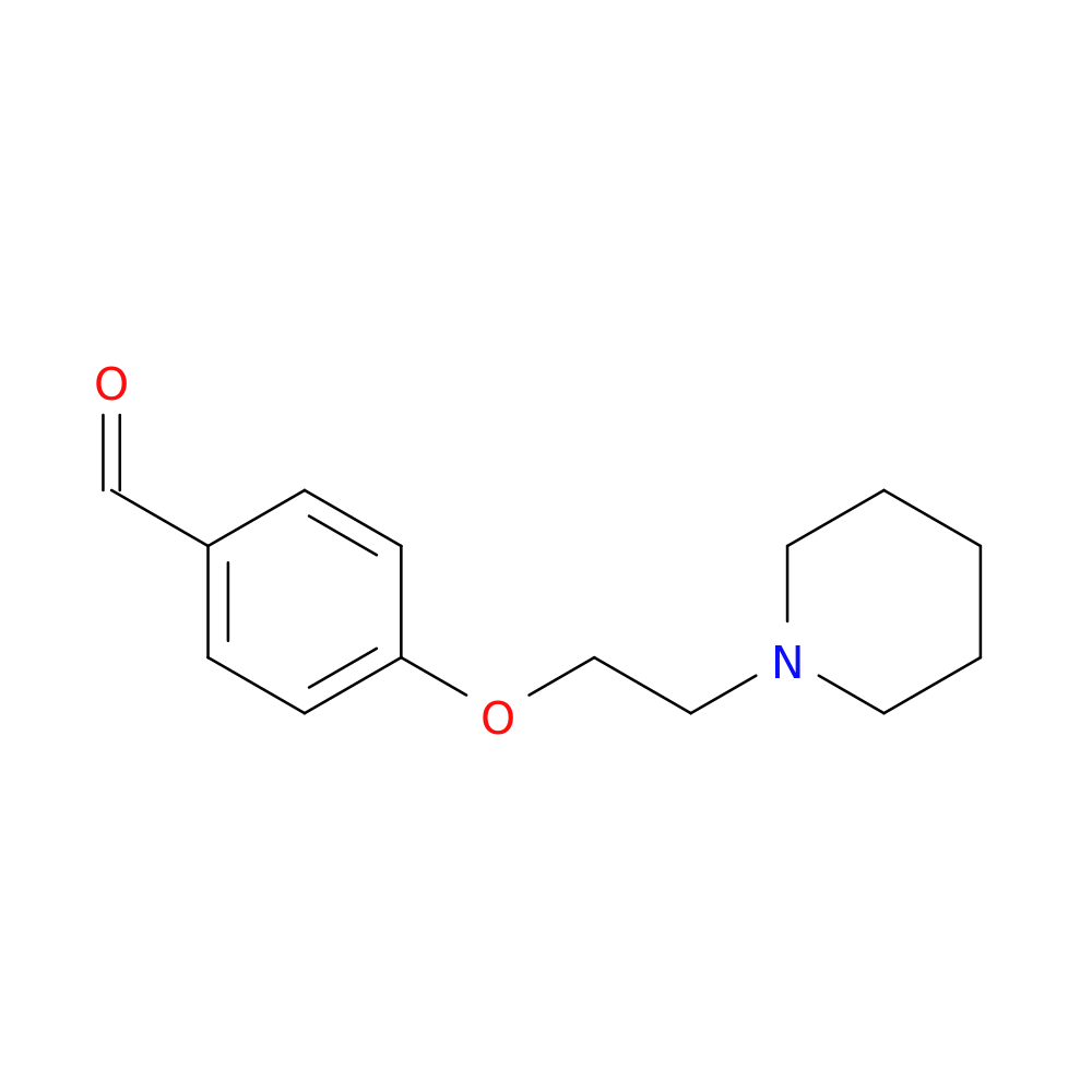 4-[2-(1-Piperidinyl)ethoxy]benzaldehyde