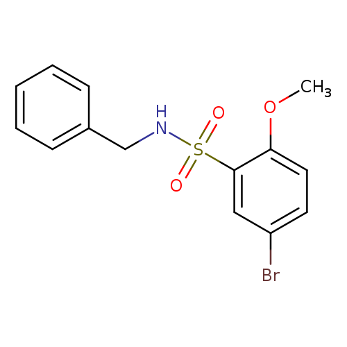 N-Benzyl 5-bromo-2-methoxybenzenesulfonamide