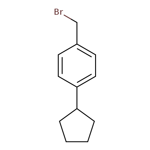 1-(bromomethyl)-4-cyclopentylbenzene
