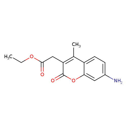 ethyl 2-(7-amino-4-methyl-2-oxo-2H-chromen-3-yl)acetate