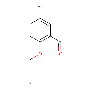 2-(4-Bromo-2-formylphenoxy)acetonitrile