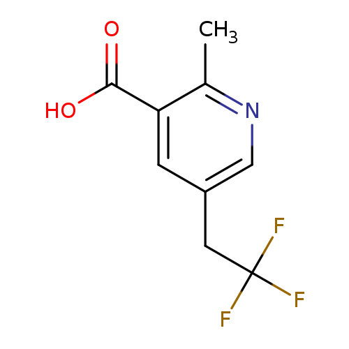 2-Methyl-5-(2,2,2-trifluoroethyl)nicotinic acid