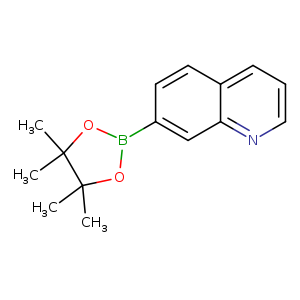 7-(4,4,5,5-tetramethyl-1,3,2-dioxaborolan-2-yl)quinoline