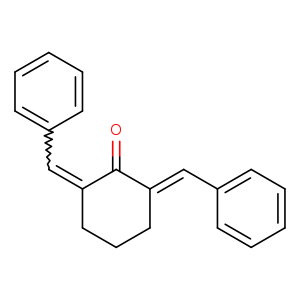 (2E,6E)-2,6-bis(phenylmethylidene)cyclohexan-1-one